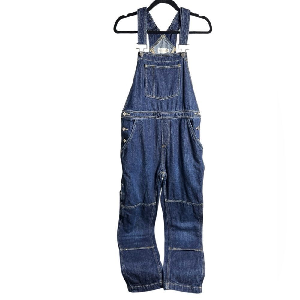 For Days organic cotton carpenter bib overalls Size 26 - Picture 3 of 15
